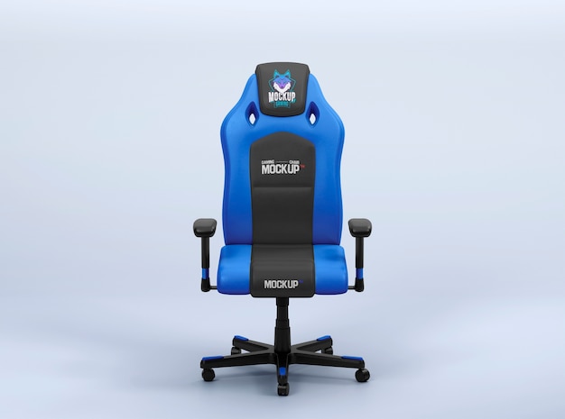 Gamer's chair-mockup-design