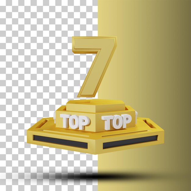 Ganador Premio Cinta Oro Logro Top Seven