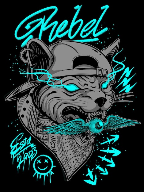 Gangster rebelde de gato