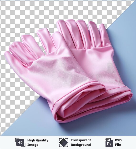 PSD gants de cuisine à fond transparent psd