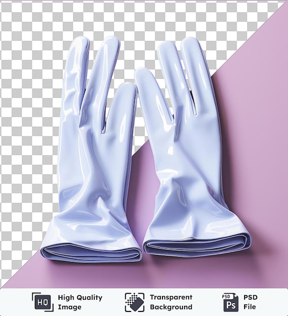 PSD gants de cuisine à image psd transparents