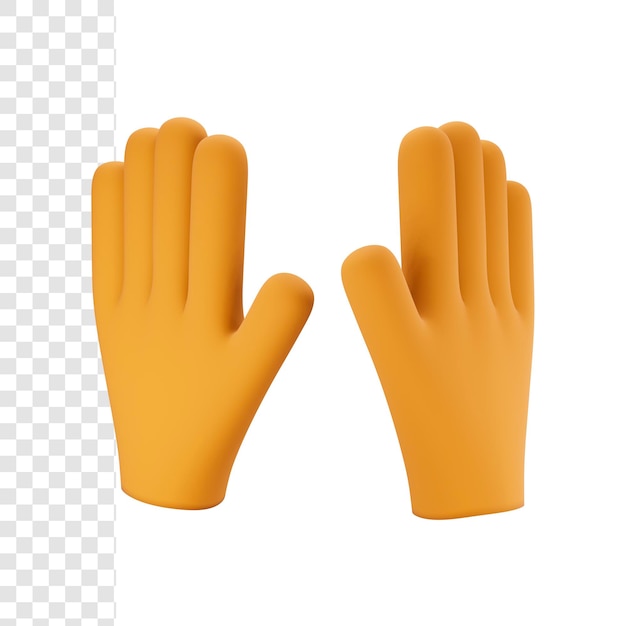 Gants De Nettoyage 3d