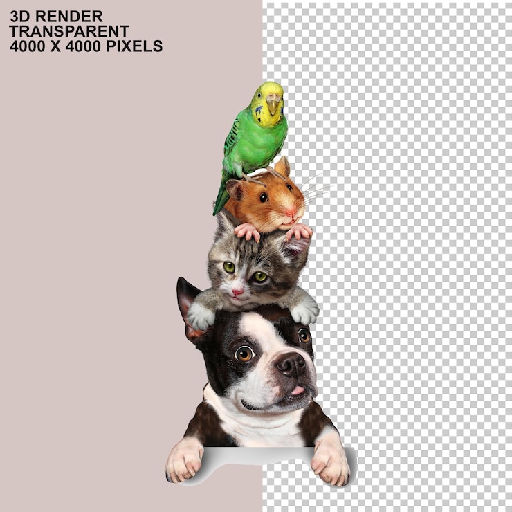 PSD garde d'animaux chien chat chiens de compagnie chatsjournée mondiale des animaux terre faune