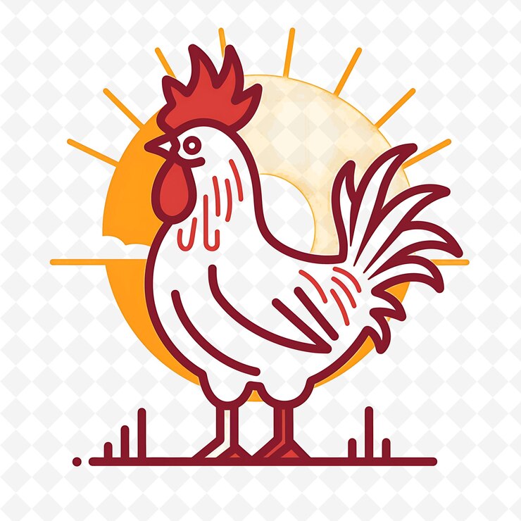 PSD garis luar hewan kreatif png karya seni menawan yang merayakan keanekaragaman margasatwa