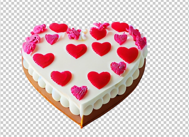 Gâteau Coeur Rouge Saint Valentin