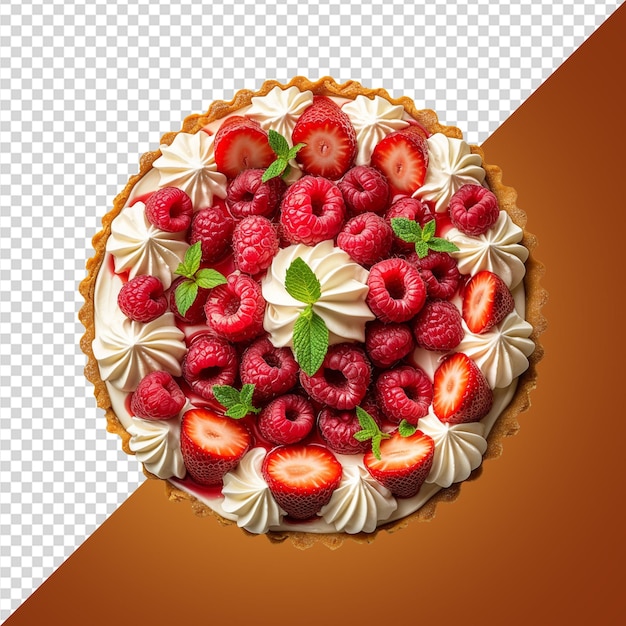 PSD gâteau à la fraise png