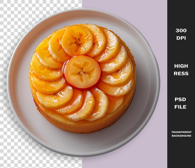 Un Gâteau Avec Des Fruits Dessus Et Une Image D'un Gâteau Avec Les Mots Citation Pêches Citation Dessus