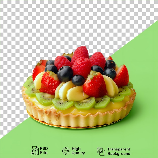 Gâteau De Fruits Isolé Sur Un Fond Transparent Inclure Un Fichier Png