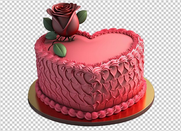 Le Gâteau De La Saint-valentin