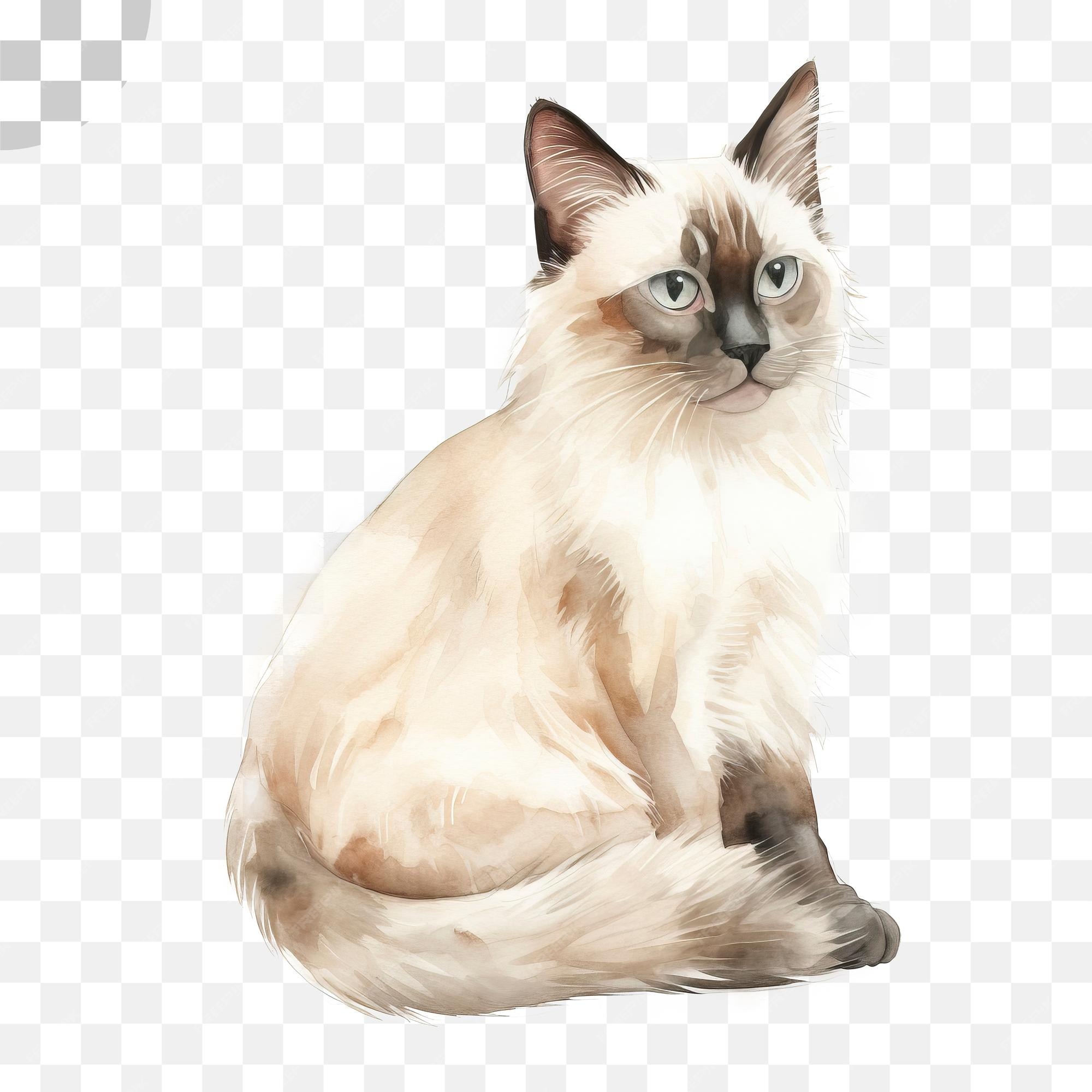 Gatinho, Gato, Desenho png transparente grátis