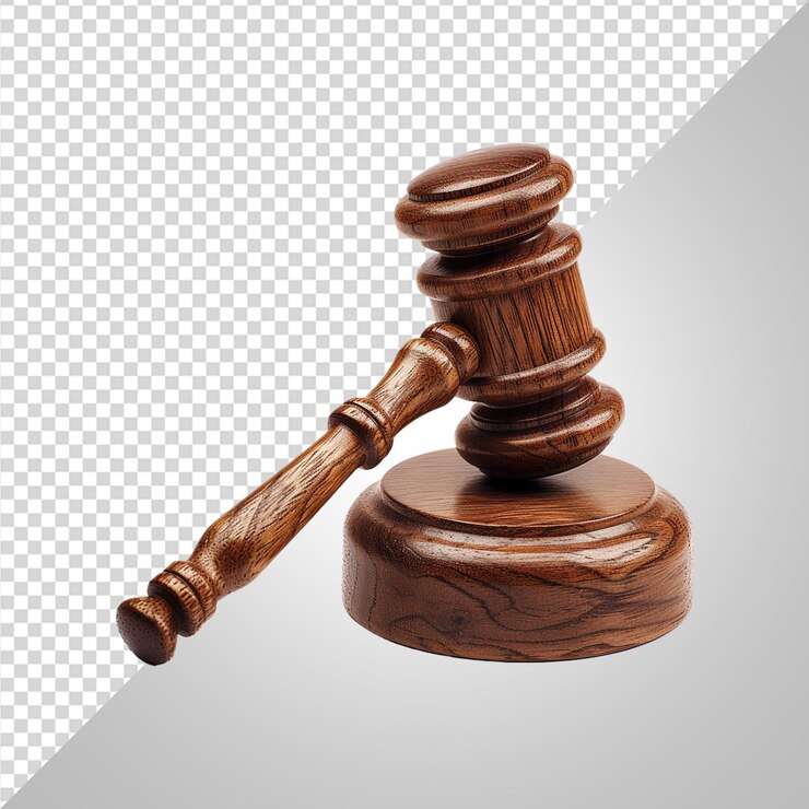 PSD gavel em png