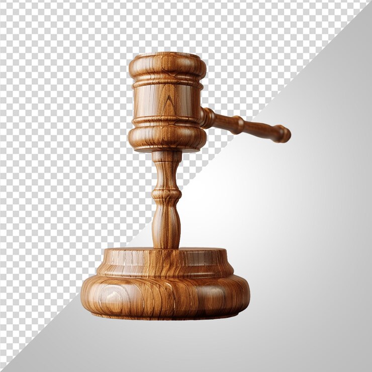 PSD gavel em png