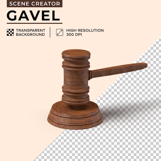 Gavel Object Szenenersteller