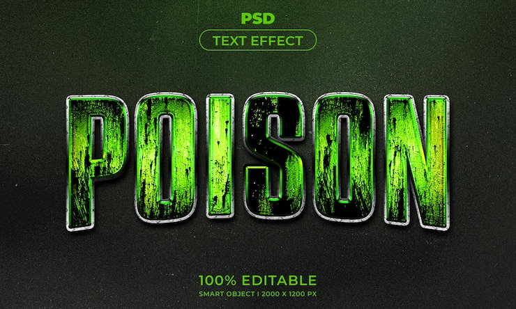 PSD gaya efek teks 3d yang bisa diedit dengan latar belakang