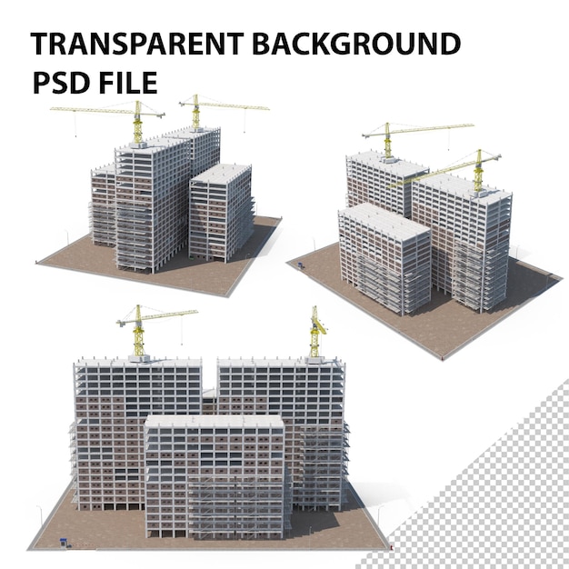 Gebäudebau PNG