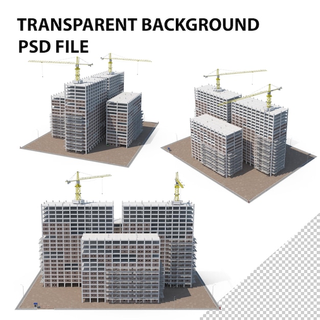 PSD gebäudebau png