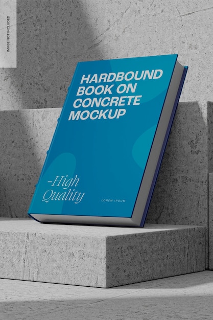 Gebundene Bücher zum Thema Betonmodell, rechte Ansicht