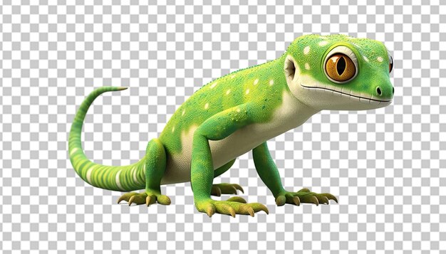 Un Gecko En 3d