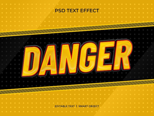 PSD gefahrentext-effekt