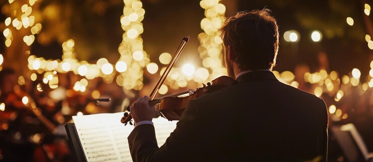 PSD geiger auf einem konzert