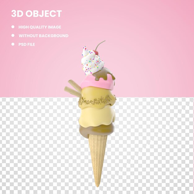 Gelado 3d