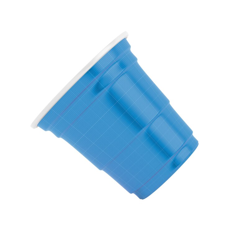 PSD gelas plastik