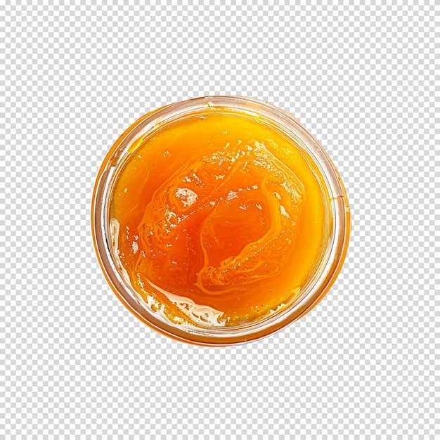 PSD gelatina isolada em fundo transparente jelly day