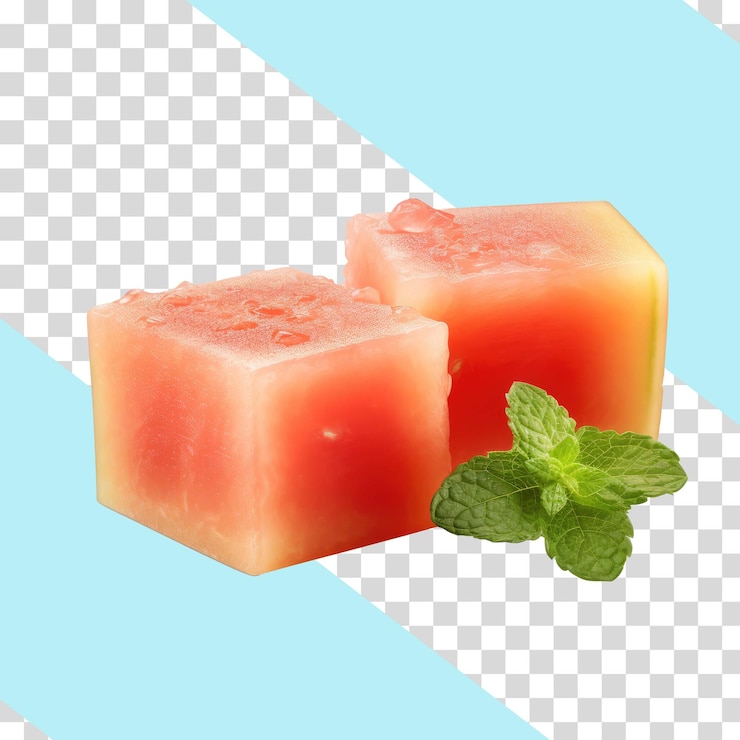 PSD gelatina png aislado sobre fondo transparente