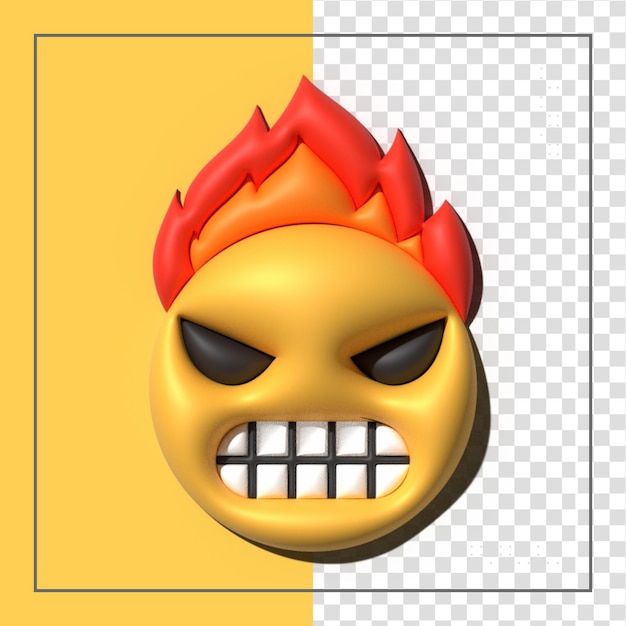 PSD gelbe emoji lieben emoticons gesichter mit mimik 3d stilisierte emoji-symbole