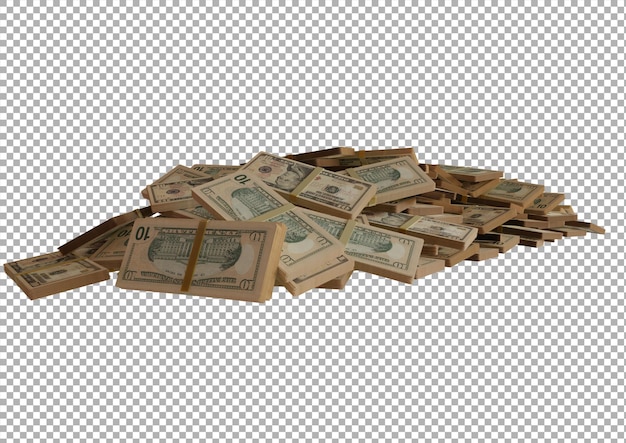 Geldhaufen von zwei US-Dollar-Scheinen mit großer Auflösung für Unternehmensfinanzierungs-Nachrichtenhintergrund