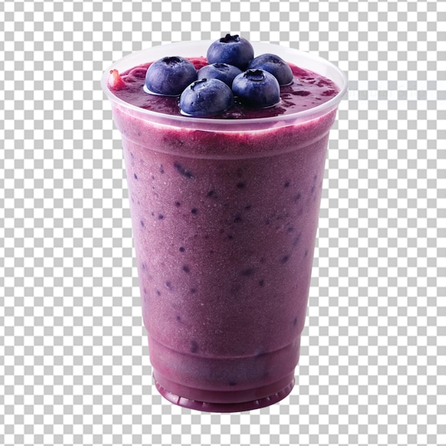 PSD gemischte beeren mit joghurt-smoothies