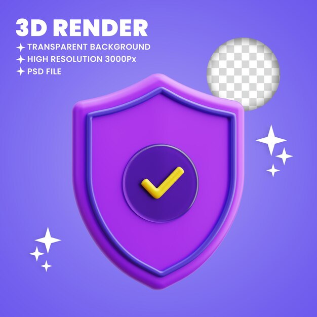 Genehmigte Website und Durchsuchen isoliert Sicherheitsschild auf der Webseite Netzwerk-Sicherheits-Symbol 3D