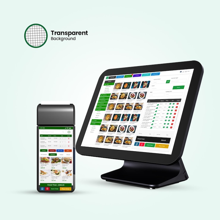 PSD generator mockup perangkat lunak pos serbaguna untuk bisnis