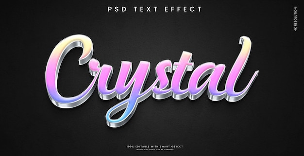 Genial efecto de texto colorido y brillante en photoshop