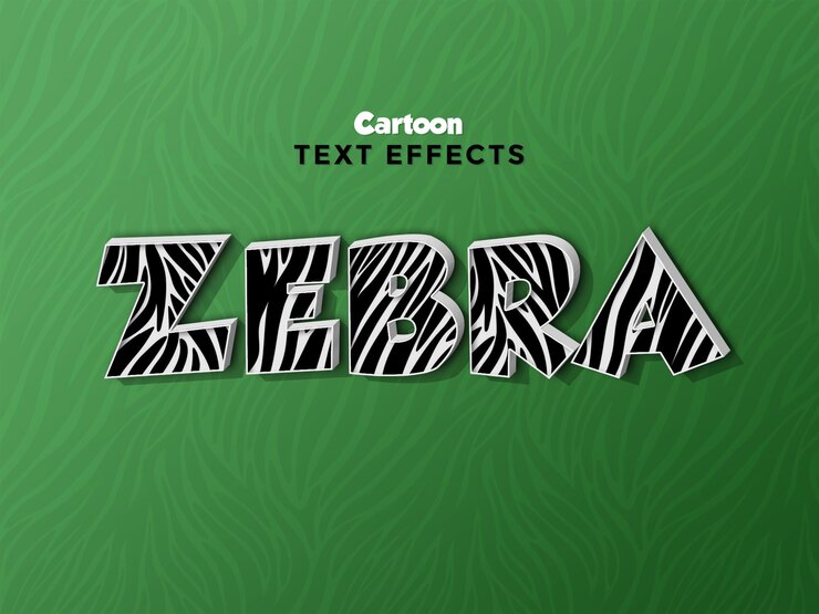 PSD genial estilo de efecto de texto 3d editable