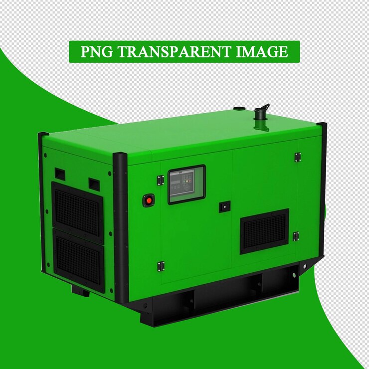 PSD genset portatile trasparente png
