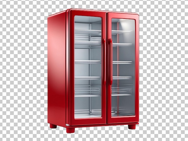 Geöffneter kühlschrank mit essen drin
