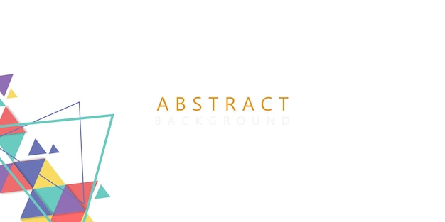 Geometric abstract simple background