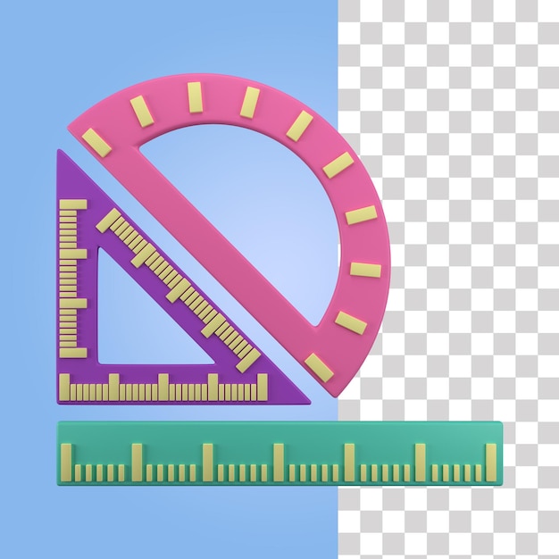 Geometriewerkzeug 3D-Symbol