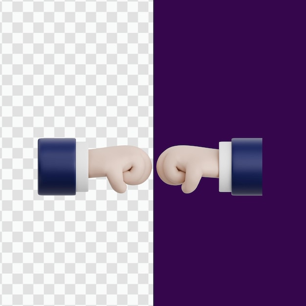 Geschäftliche Fist Bump