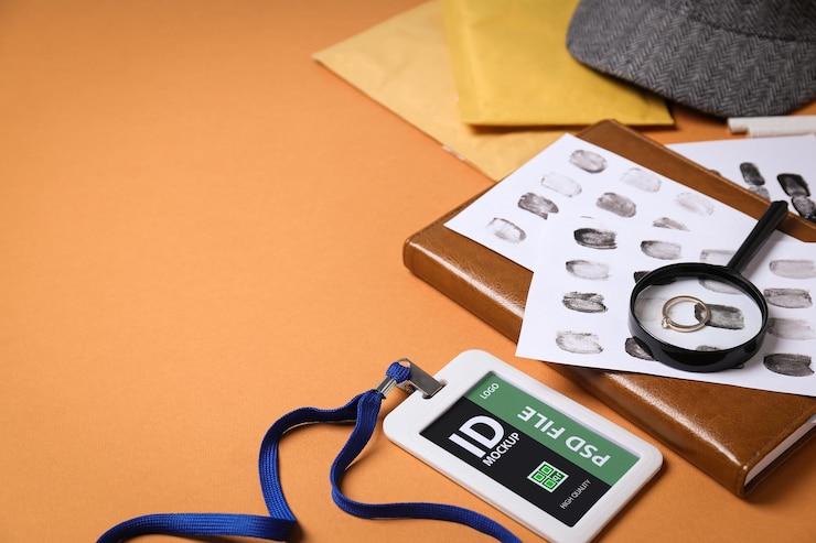 PSD geschäfts-id-karten-mockup