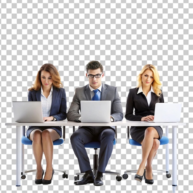 Geschäftsteam und Manager bei einem Treffen