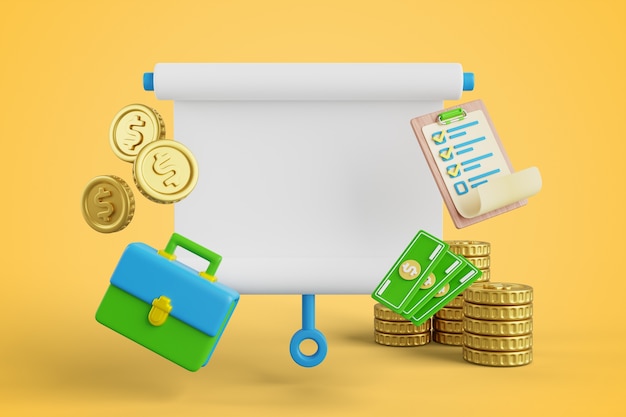 Geschäftsverkauf leerer Banner-Hintergrund
