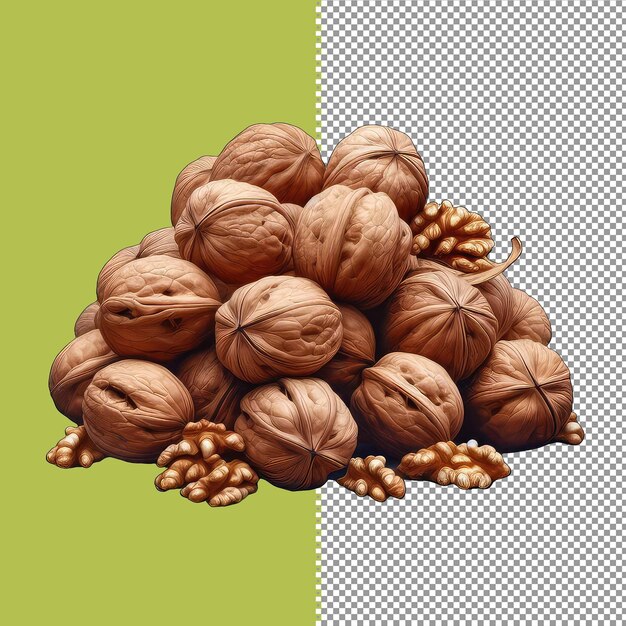 PSD geschält_walnut_wonderpng