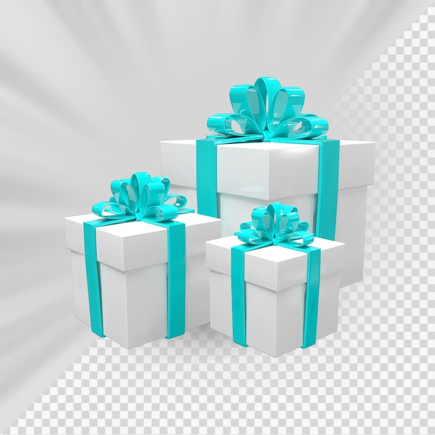 Geschenk 3d rendern