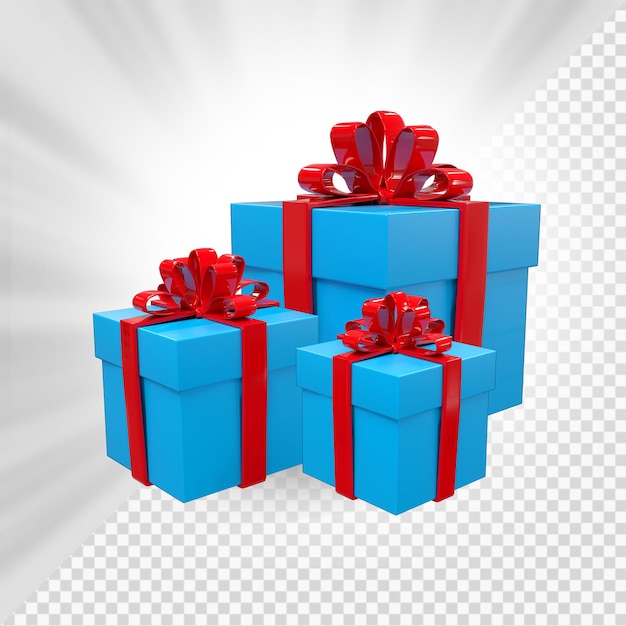 Geschenk 3d rendern