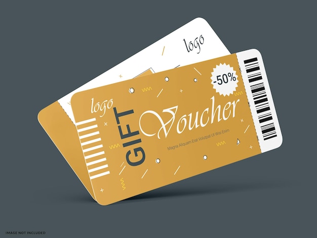 Geschenk-Vouchers-Mockup