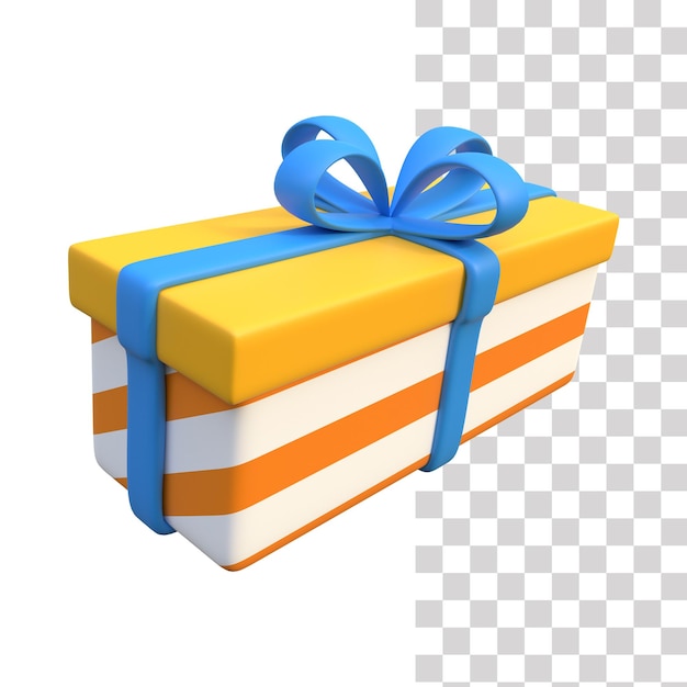 Geschenkbox 3d-symbol