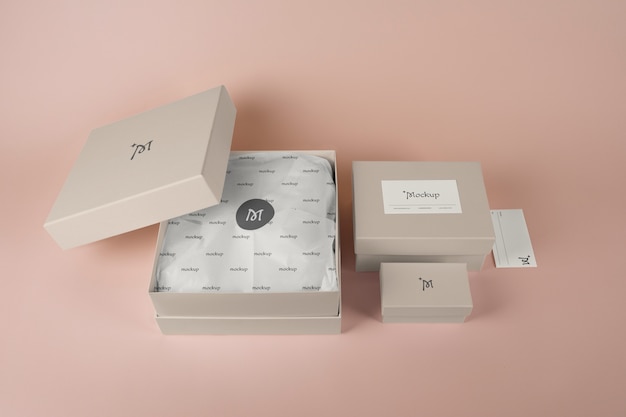 PSD geschenkbox-mockup-design