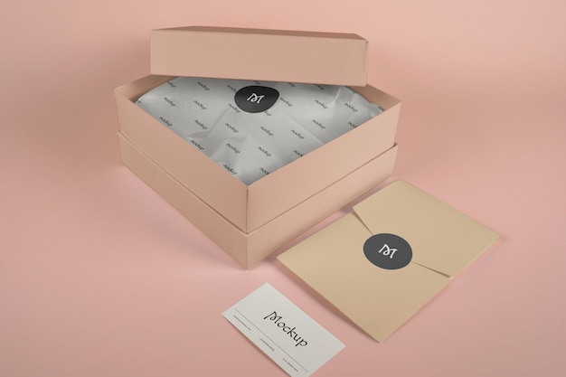 PSD geschenkbox-mockup-design